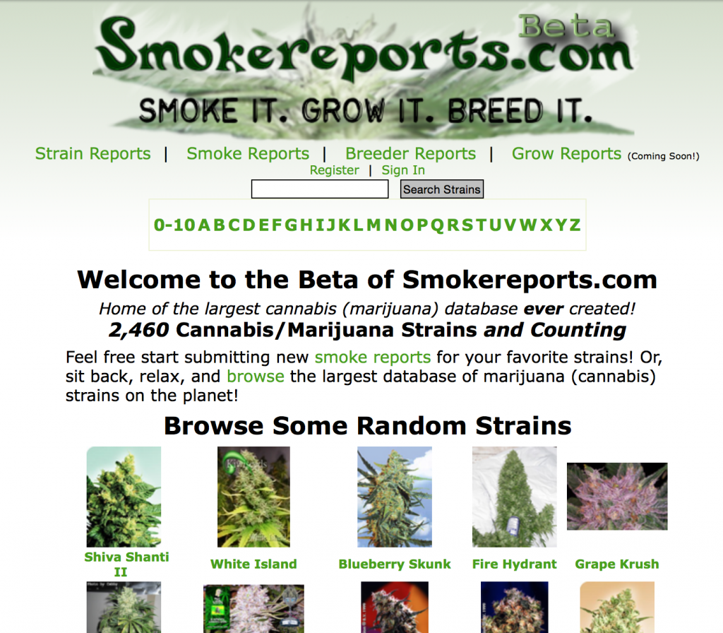 Smoke Reports in 2009 from Archive.org