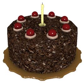 Happy Birthday Commodore 64 Cake